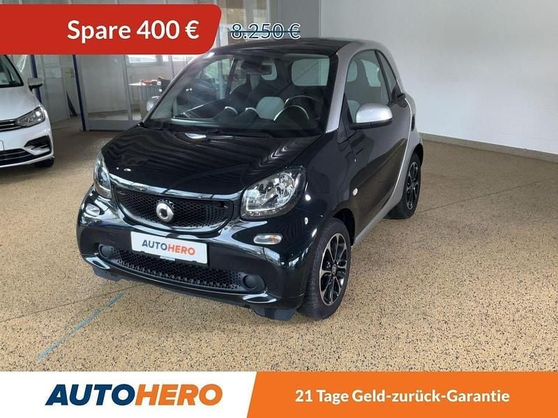 Schwarz Gebraucht 2016 Smart ForTwo Coupé Passion Kleinwagen | 7.850 € (Guter Preis) - Bild 1/3
