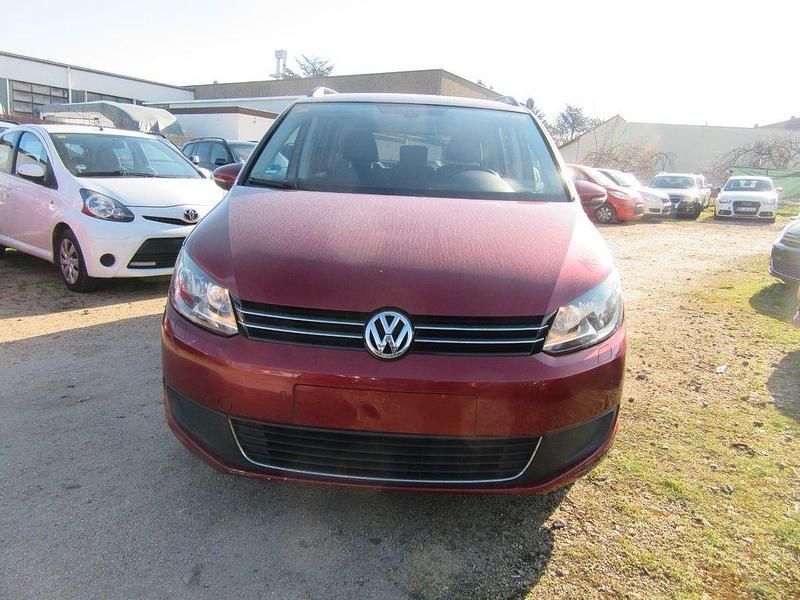 Gebraucht VW Touran 105 PS (77 kW) 2012 Rot Van / Kleinbus