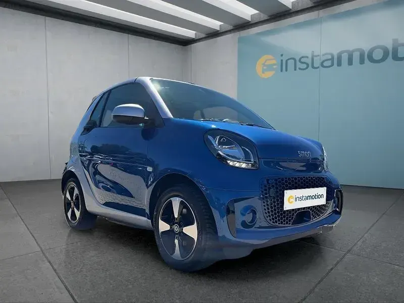 Gebraucht Smart ForTwo Electric Drive 60 kW (82 PS) 2021 Blau Cabrio