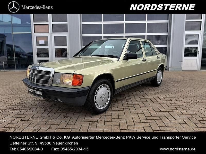 Gebraucht Mercedes 190 1986 Helles mintgrün Limousine