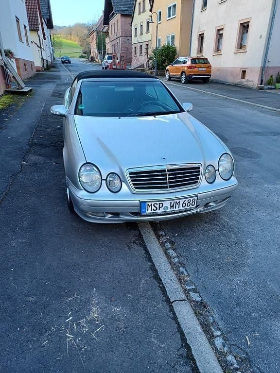 Gebraucht Mercedes CLK200 Elegance 163 PS (119 kW) 2000 Silber Cabrio