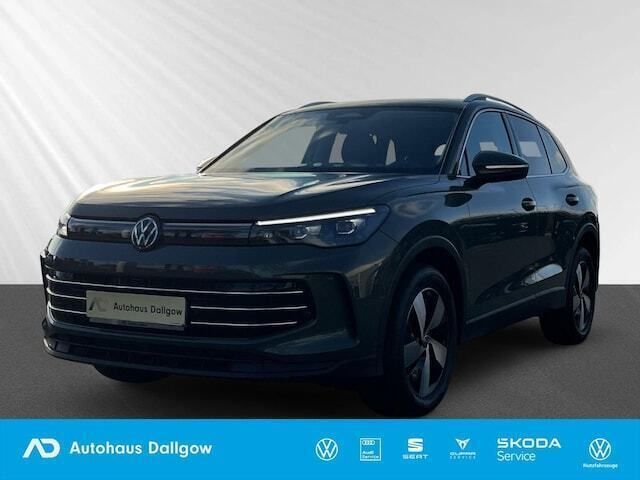 Cipressinogrün metallic Gebraucht 2024 VW Tiguan Elegance SUV | 52.900 € (Teuer) - Bild 1/4