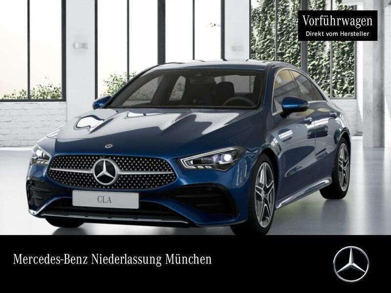 Spektralblau Gebraucht 2025 Mercedes CLA200 AMG Coupé | 39.500 € (Fairer Preis) - Bild 1/4