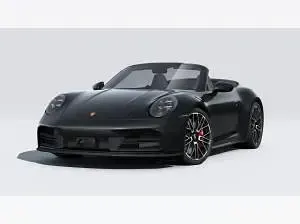 Neu Porsche 992 480 PS (353 kW) 2026 Schwarz (tiefschwarzmetallic) Cabrio