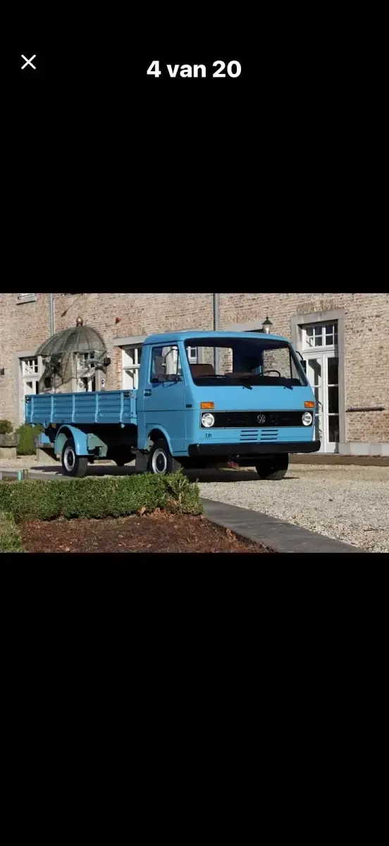 Gebraucht VW LT 75 PS (55 kW) 1980 Blau Van / Kleinbus