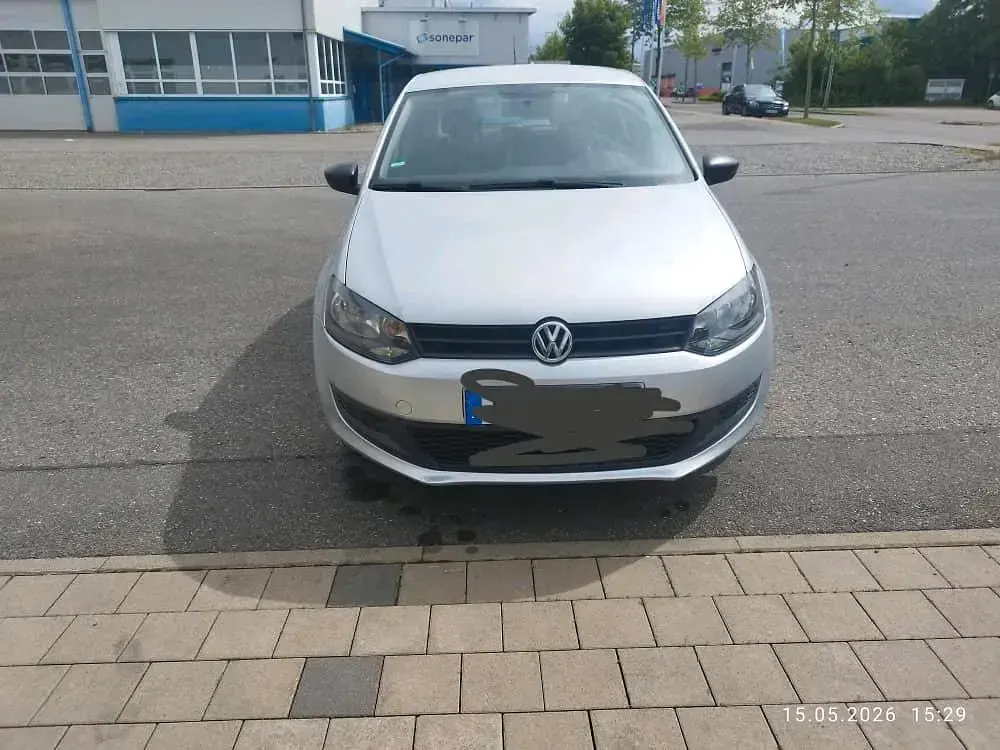 Gebraucht VW Polo 60 PS (44 kW) 2010 Silber Kleinwagen