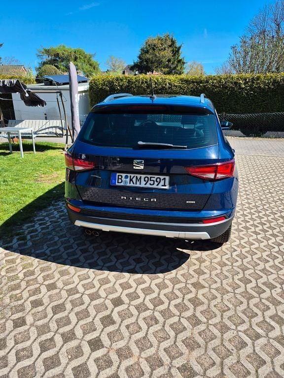 Używany Seat Ateca 4Drive 150 KM (110 kW) 2017 Niebieski SUV