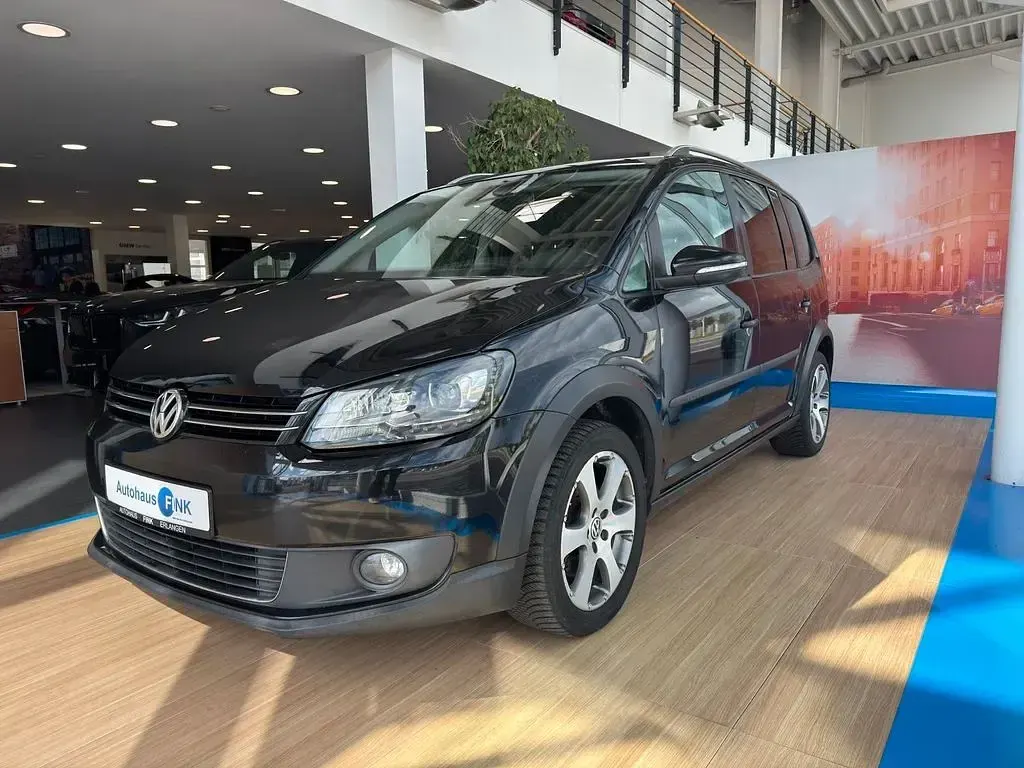 Gebraucht VW Touran Cross 170 PS (125 kW) 2011 Schwarz Van / Kleinbus