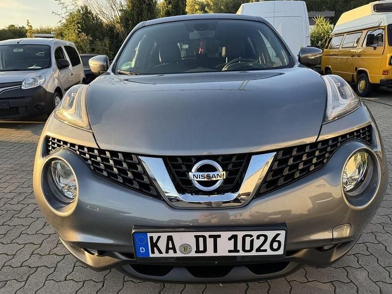 Gun metallic (m) Gebraucht 2018 Nissan Juke N-Connecta SUV | 9.990 € (Guter Preis) - Bild 1/4