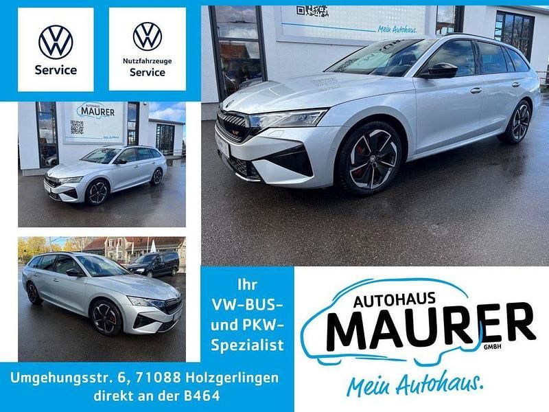 Silber Gebraucht 2024 Skoda Octavia RS Kombi | 36.930 € (Guter Preis) - Bild 1/4