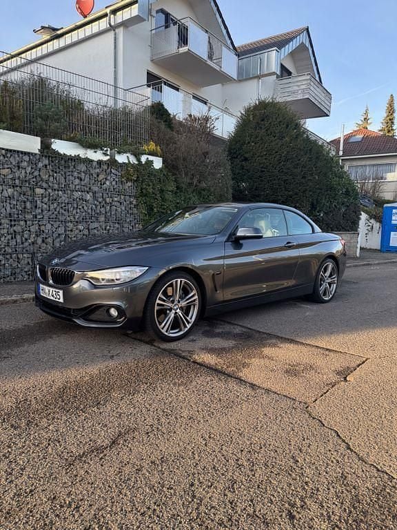Grau Gebraucht 2014 BMW 435 Shadowline Cabrio | 22.490 € (Guter Preis) - Bild 1/4