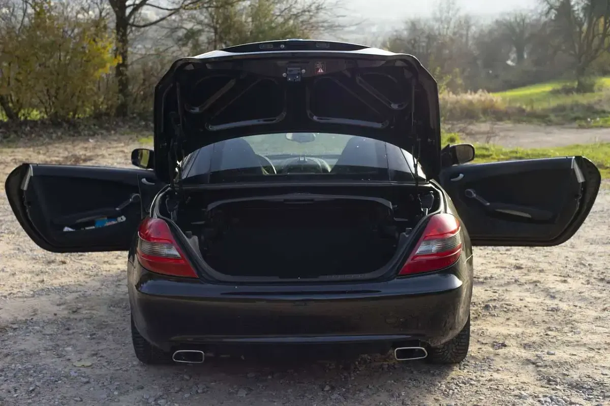 Gebraucht Mercedes SLK200 184 PS (135 kW) 2008 Schwarz Cabrio