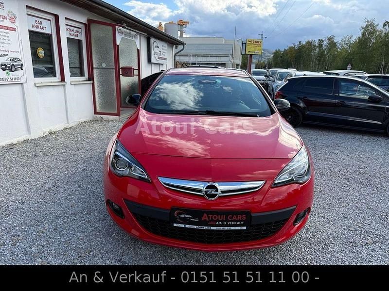Rot Gebraucht 2015 Opel Astra GTC Basis Coupé | 11.999 € (Teuer) - Bild 1/4