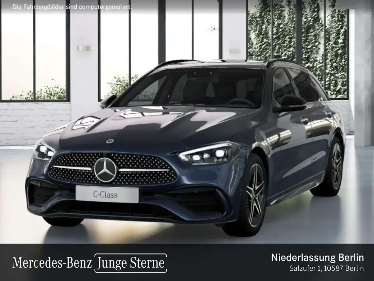 Gebraucht Mercedes C300e AMG 204 PS (150 kW) 2022 Blau Limousine