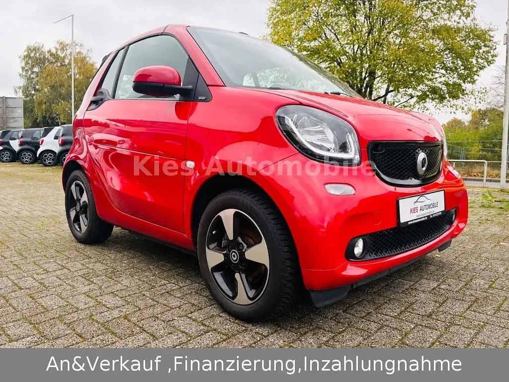 Occasion Smart ForTwo Cabrio 90 ch (66 kW) 2018 Rouge Cabriolet