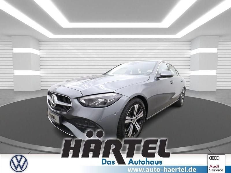Selenitgrau (grey), metallic Gebraucht 2022 Mercedes C200 Avantgarde Limousine | 30.100 € (Superpreis) - Bild 1/4