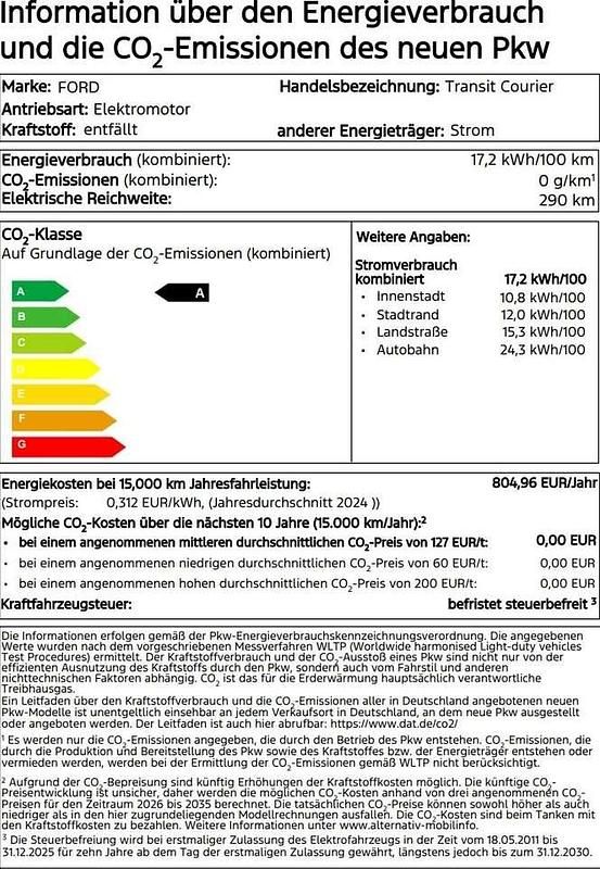 Gebraucht Ford Transit Trend 100 kW (136 PS) 2025 Frozen white Van / Kleinbus