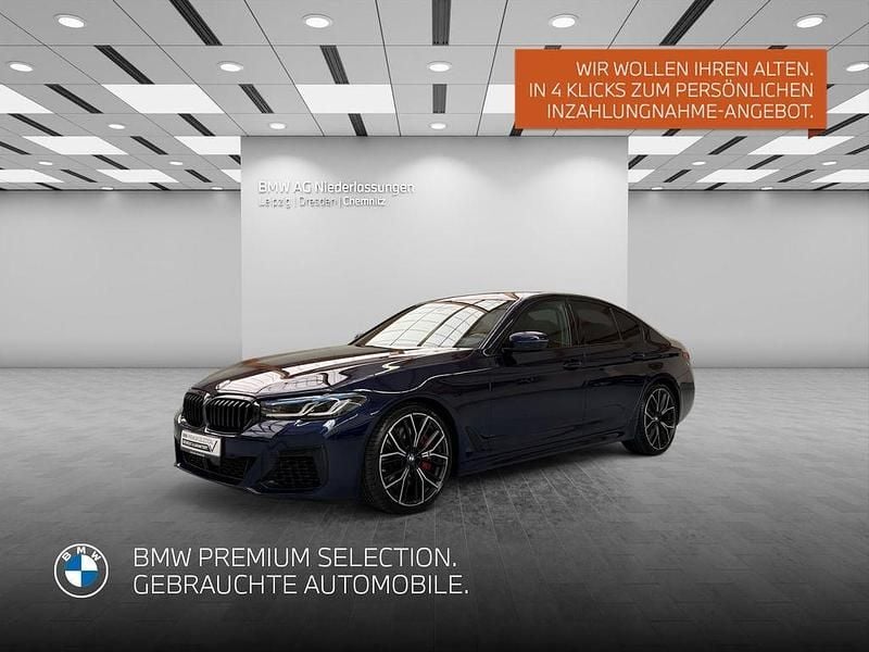Blau Gebraucht 2022 BMW M550 M Sport Limousine | 60.911 € (Teuer) - Bild 1/4
