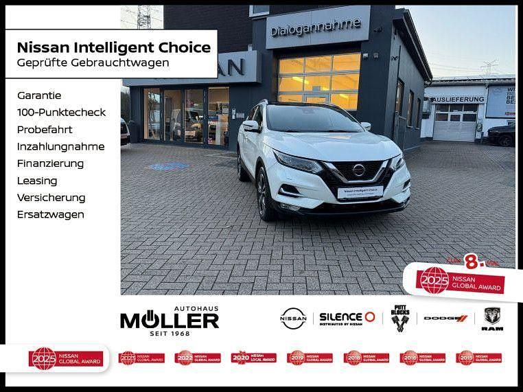 Pearl white (m) Gebraucht 2018 Nissan Qashqai N-Connecta SUV | 17.490 € (Fairer Preis) - Bild 1/4