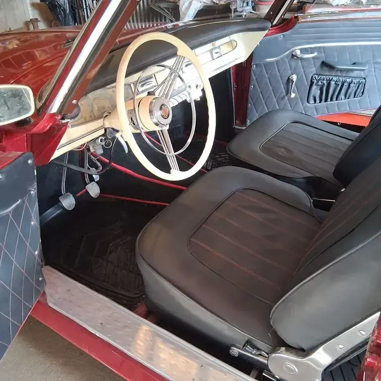 Gebraucht Borgward Isabella 75 PS (55 kW) 1958 Rot Coupé