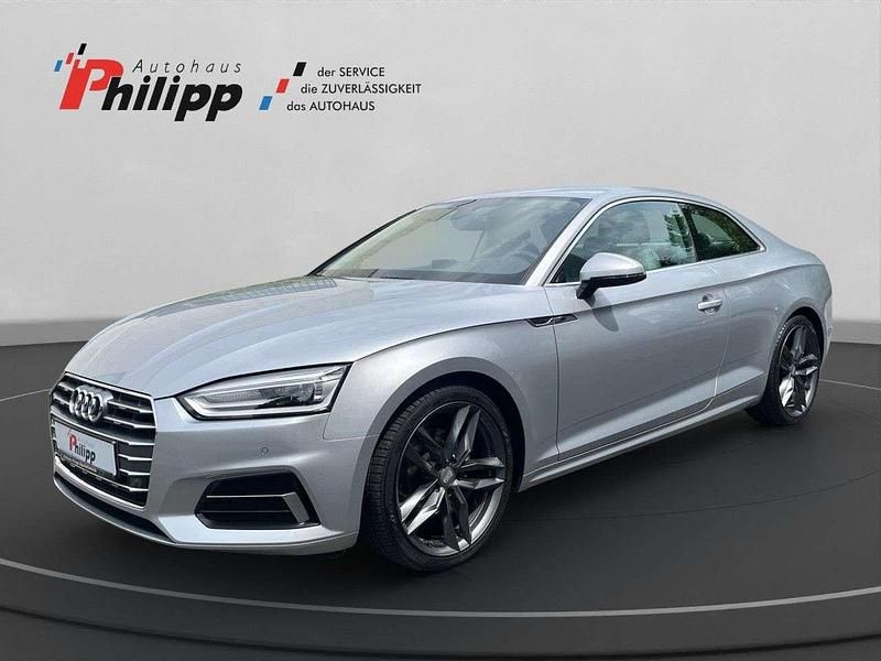 Silber Gebraucht 2018 Audi A5 Sport Coupé | 24.900 € (Guter Preis) - Bild 1/4