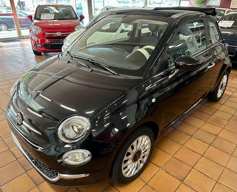 Schwarz Gebraucht 2023 Fiat 500C Dolcevita Cabrio | 12.900 € (Fairer Preis) - Bild 1/4
