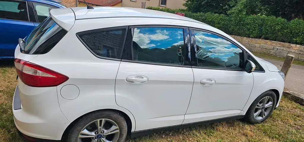 Gebraucht Ford C-MAX Trend 116 PS (85 kW) 2015 Weiß Van / Kleinbus