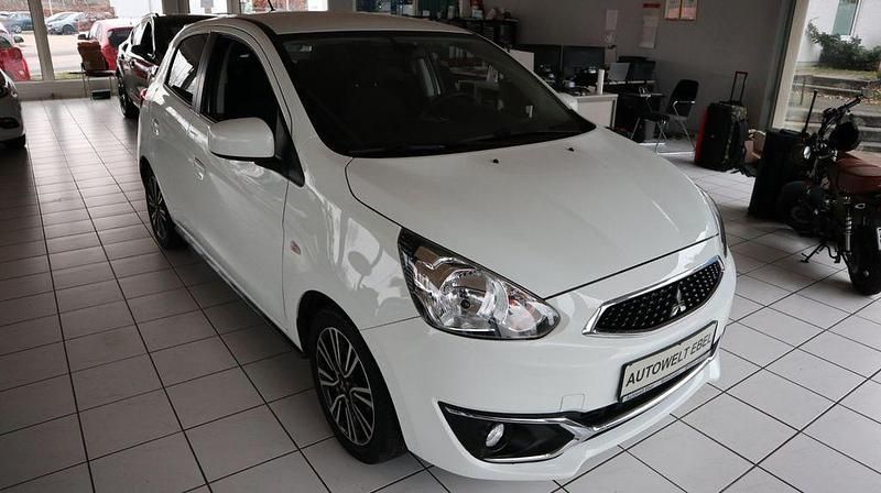 Gebraucht Mitsubishi Space Star 80 PS (58 kW) 2018 Weiß Kleinwagen