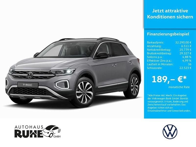 Grau Gebraucht 2025 VW T-Roc Style SUV | 32.290 € (Fairer Preis) - Bild 1/4