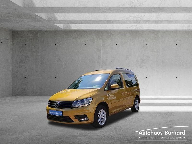 Sandstorm yellow metallic Gebraucht 2018 VW Caddy Comfortline Van / Kleinbus | 17.900 € (Etwas zu teuer) - Bild 1/4