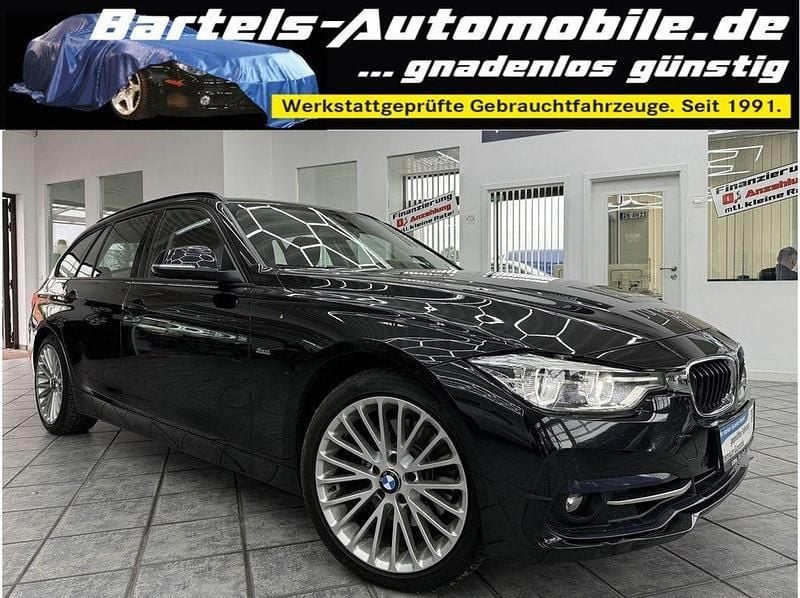 Schwarz Gebraucht 2015 BMW 330 Sport Line Kombi | 14.900 € (Guter Preis) - Bild 1/4