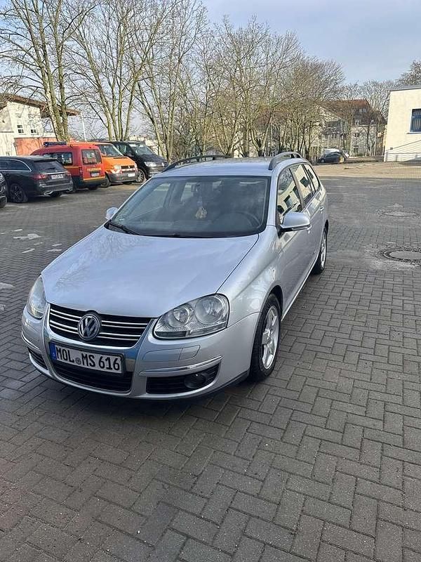 Silber Gebraucht 2009 VW Golf V Comfortline Kombi | 4.500 € (Teuer) - Bild 1/4