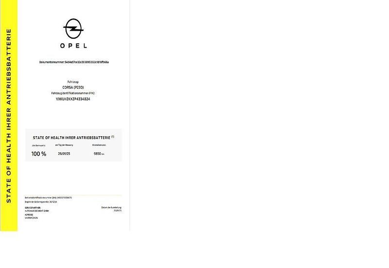 Schwarz Gebraucht 2024 Opel Corsa-e Kleinwagen | 22.980 € (Teuer) - Bild 1/1