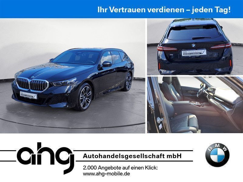 Schwarz Gebraucht 2024 BMW 520 M Sport Kombi | 51.850 € (Fairer Preis) - Bild 1/4
