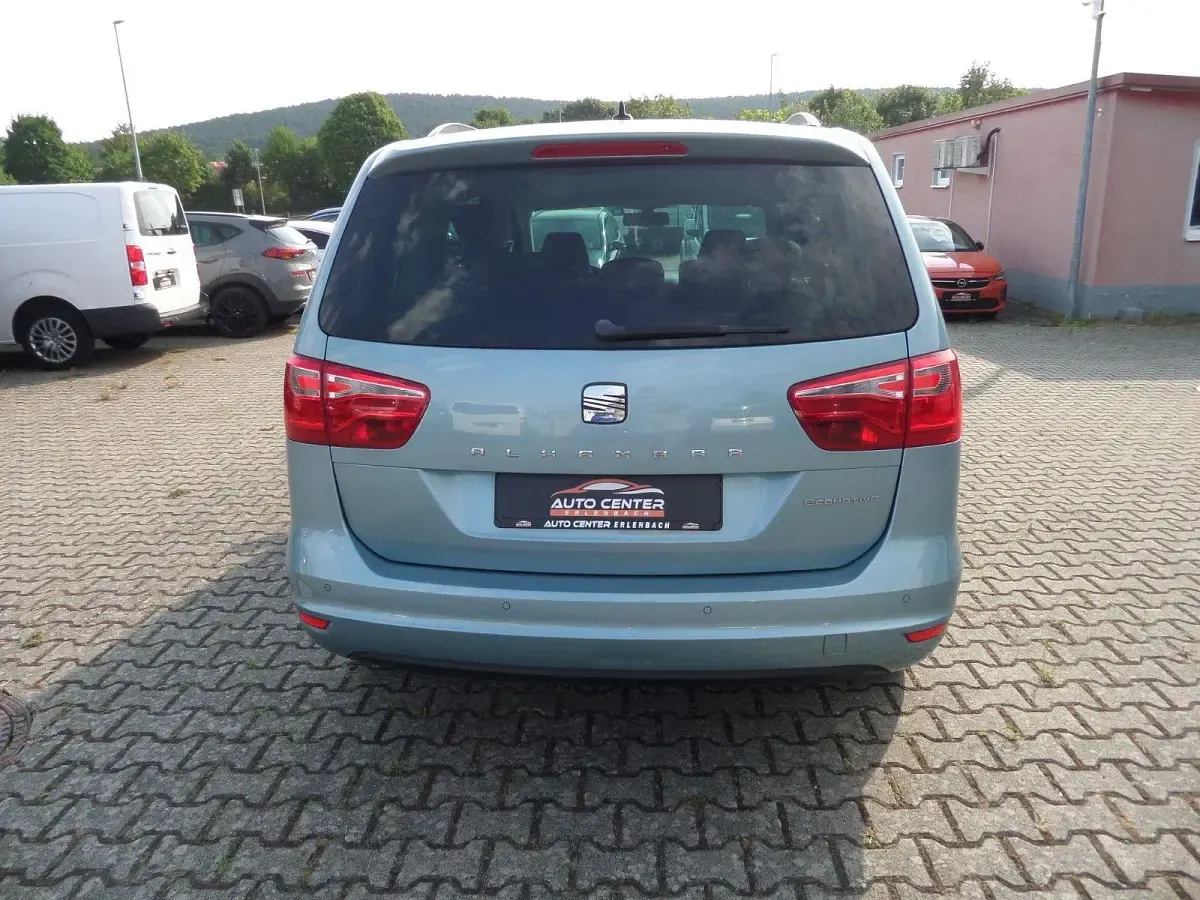 Gebraucht Seat Alhambra Style 150 PS (110 kW) 2011 Blau Van / Kleinbus