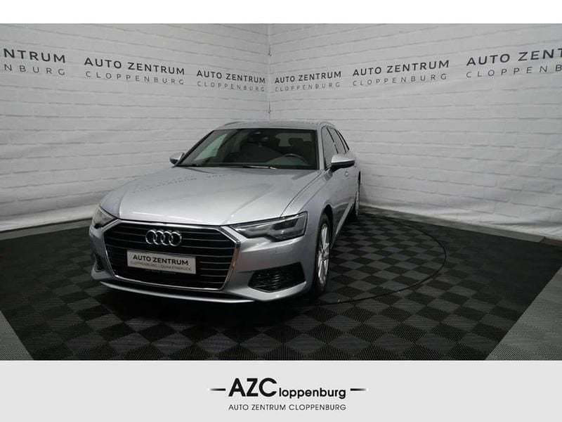Silber Gebraucht 2022 Audi A6 Kombi | 25.950 € (Guter Preis) - Bild 1/4