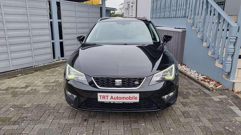 Schwarz Gebraucht 2015 Seat Leon FR Kombi | 8.700 € (Guter Preis) - Bild 1/4