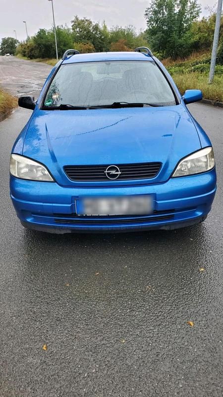Blau Gebraucht 2000 Opel Astra Kombi | 1.099 € (Fairer Preis) - Bild 1/4