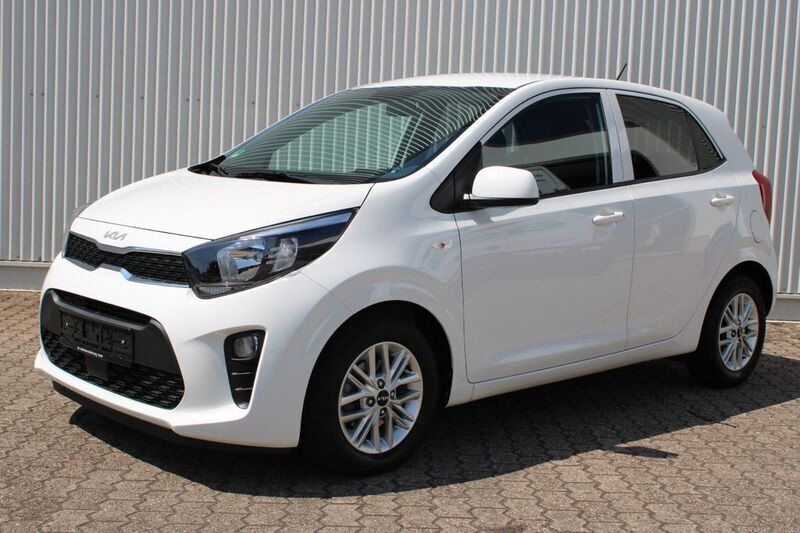 Weiß Gebraucht 2023 Kia Picanto DREAM-TEAM Edition Kleinwagen | 12.900 € (Fairer Preis) - Bild 1/4