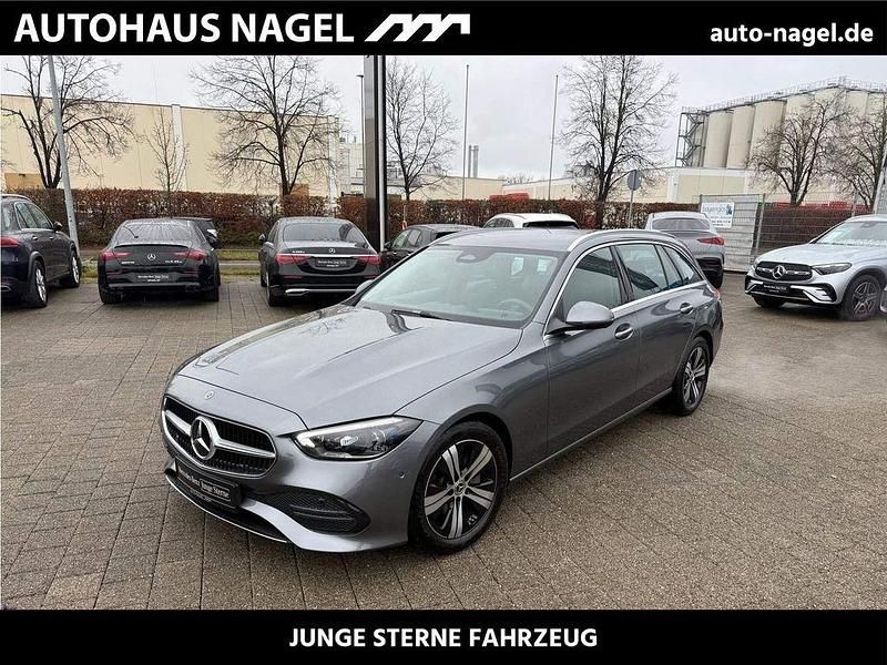 Lack selenitgrau (metallic) Gebraucht 2024 Mercedes C180 Avantgarde Kombi | 33.989 € (Guter Preis) - Bild 1/4