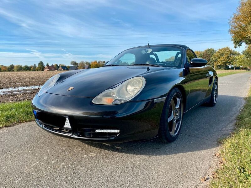 Schwarz Gebraucht 1998 Porsche Boxster Cabrio | 12.500 € - Bild 1/4