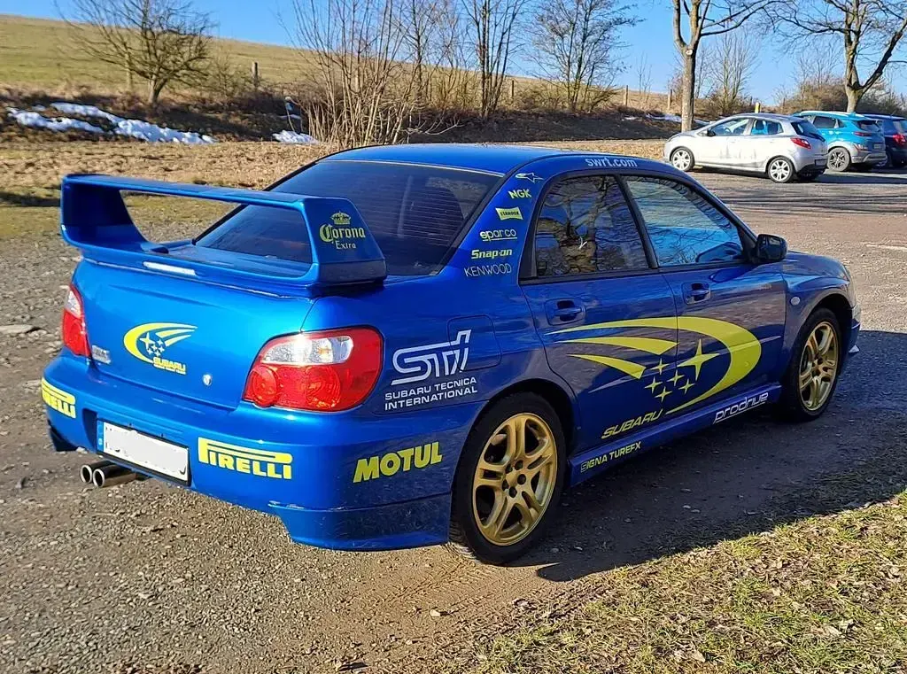 Gebraucht Subaru Impreza 224 PS (164 kW) 2003 Blau Limousine
