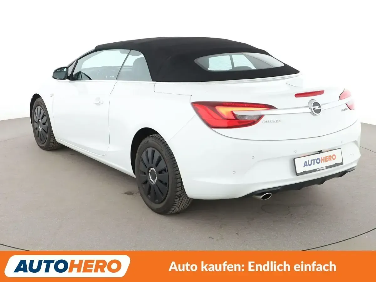 Gebraucht Opel Cascada Innovation 170 PS (125 kW) 2017 Schneeweiss/olympic/summit whi Cabrio