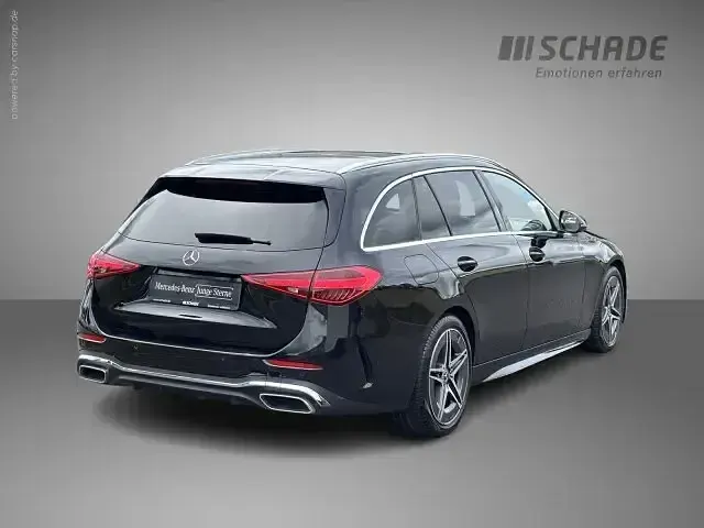 Gebraucht Mercedes C220 AMG line 200 PS (147 kW) 2022 Schwarz Limousine