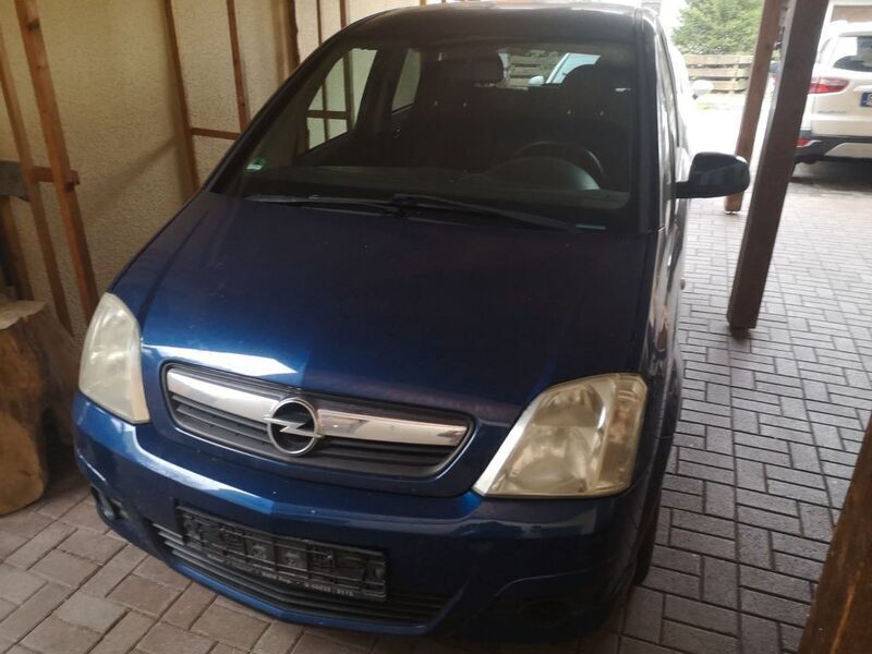 Blau Gebraucht 2006 Opel Meriva Edition Van / Kleinbus | 1.200 € (Guter Preis) - Bild 1/4