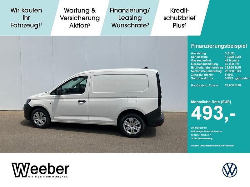 Gebraucht VW Caddy 122 PS (89 kW) 2024 Weiß Van / Kleinbus