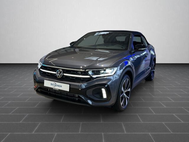 Rauchgrau metallic / schwarz (metallic) Gebraucht 2025 VW T-Roc SUV | 34.940 € (Etwas zu teuer) - Bild 1/4