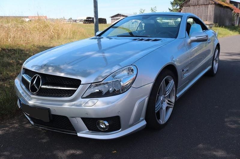 Silber Gebraucht 2011 Mercedes SL63 AMG AMG Cabrio | 59.500 € (Guter Preis) - Bild 1/4