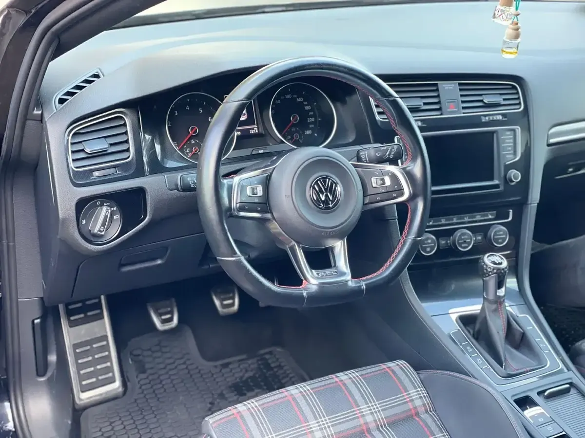 Gebraucht VW Golf GTI 2015 Schwarz Coupé