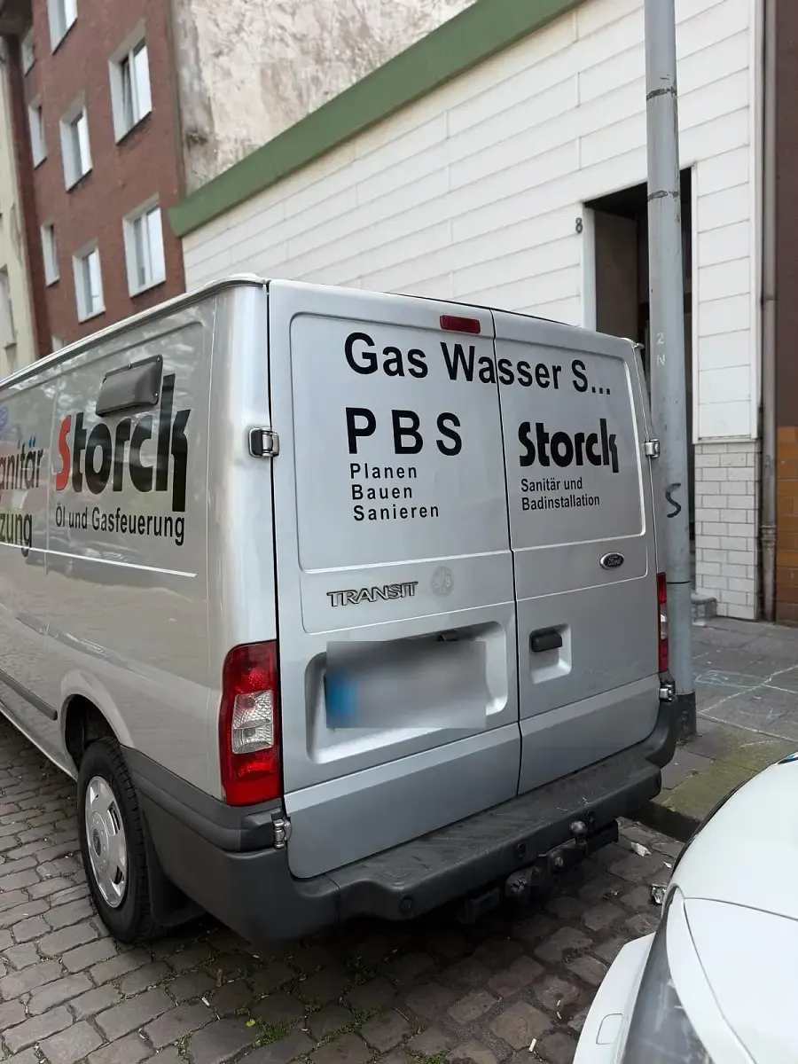 Gebraucht Ford Transit 85 PS (62 kW) 2010 Silber Van / Kleinbus